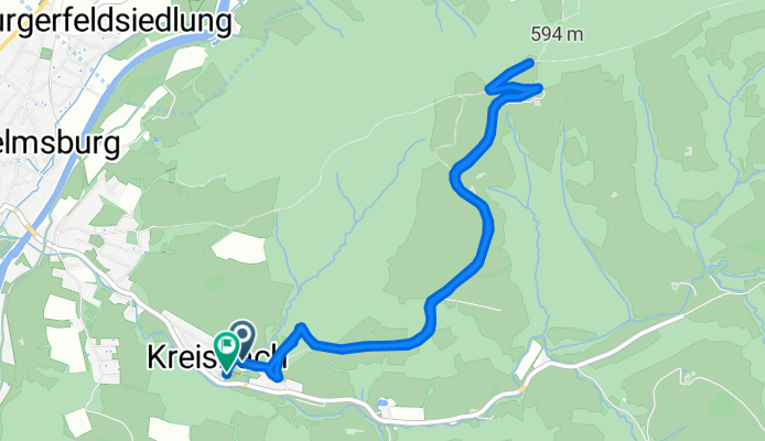 Kreisbach-Ochsenburger Hütte-Kreisbach