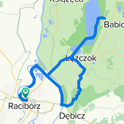 Racibórz - łężczok - arboretum
