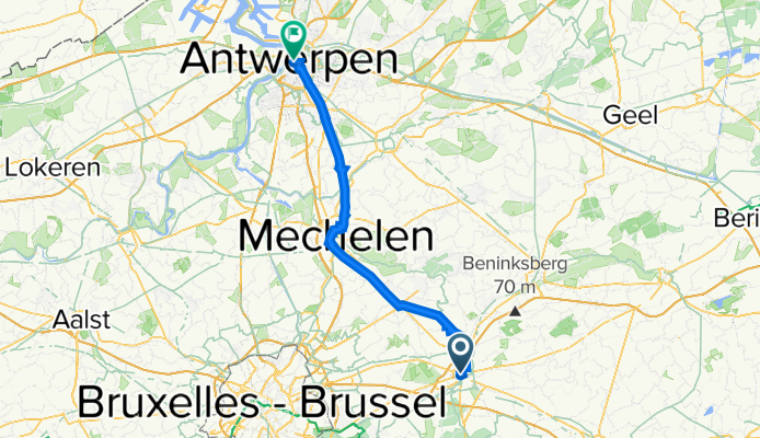 Leuven to Mechelen to Antwerp