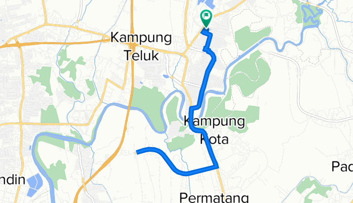 Solok Merbau Indah 1, Kampung Guar Kepayang to Solok Merbau Indah 1, Kampung Guar Kepayang