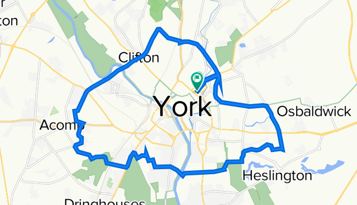 County House, Monkgate Cloisters, York to 10 Cloisters Walk, York