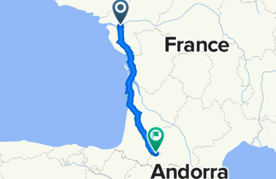 Route in der Bikemap App öffnen