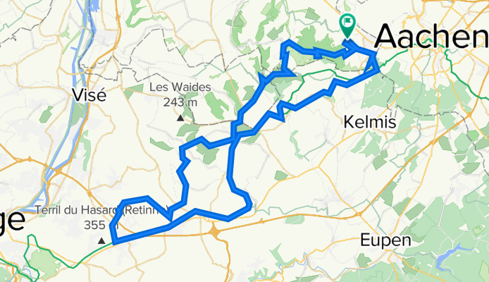 Holset, Ligne 39, Plombieres, Hombourg, Aubel, Micheroux, Charneux, Val Dieu, Camerig, Holset