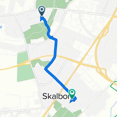 Skelagervej 131, Aalborg to Stationsmestervej 56, Aalborg