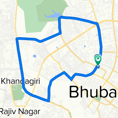 7RFF+VWC, Bhubaneswar to Manisha Road, Bhubaneswar