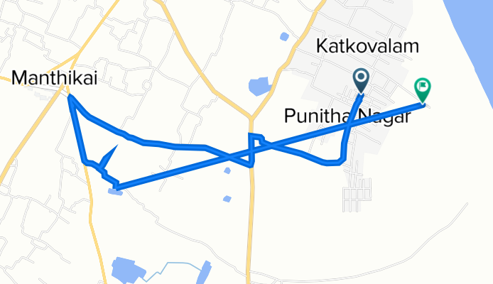 Unnamed Road, Point Pedro to R733+777