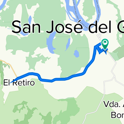 De Calle 25 N° 19, San José Del Guaviare a Calle 25 N° 19, San José Del Guaviare