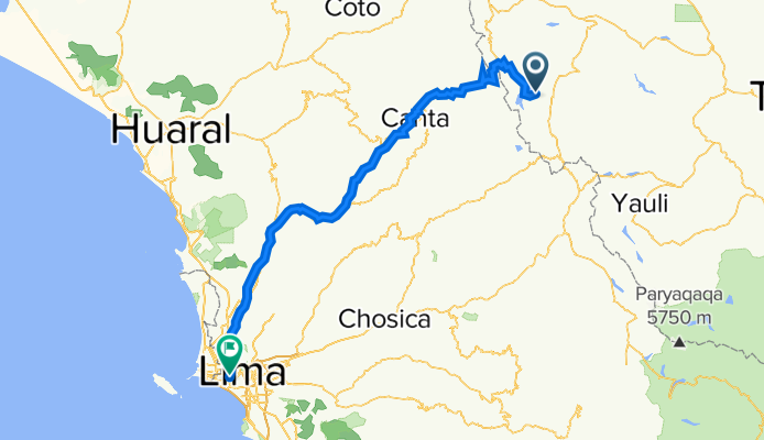 Downhill from Marcapomacocha