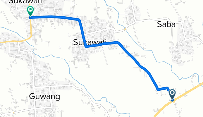 Jalan Pantai Purnama Gianyar