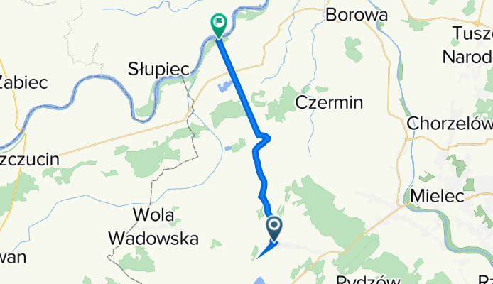 Wadowice Górne do Czermin