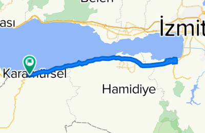 Route in der Bikemap App öffnen