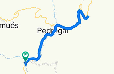 Route in der Bikemap App öffnen