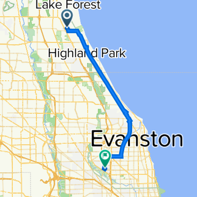 101–299 E Louis Ave, Lake Forest to 6525 N Hiawatha Ave, Chicago