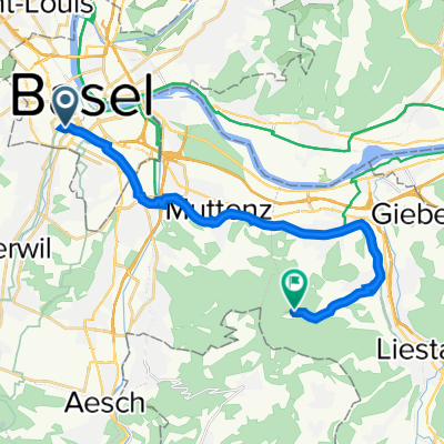 Birsigstrasse 79, Basel nach Bad Schauenburg 75, Liestal