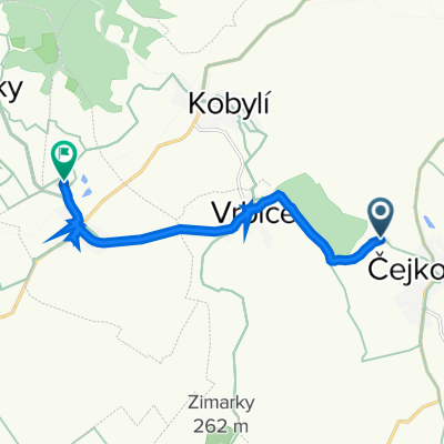 Silnice bez názvu, Čejkovice to Bořetice
