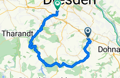 Route in der Bikemap App öffnen