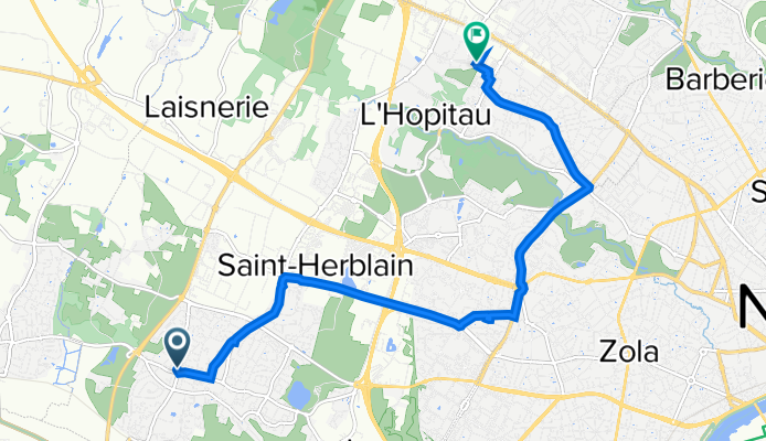 Recovered Route