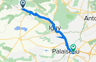 Route in der Bikemap App öffnen