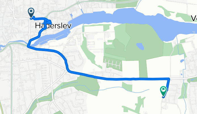 Jomfrustien 25A, Haderslev do Havegårdsvej, Haderslev