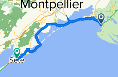 Route in der Bikemap App öffnen