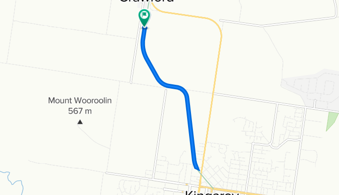 160 Siefert St, Crawford to 160 Siefert St, Crawford