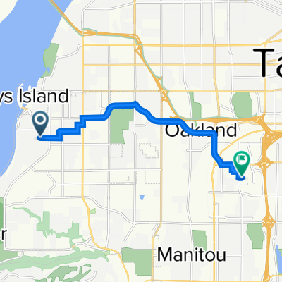 8722 33rd St W, University Place to 2702 S 42nd St, Tacoma