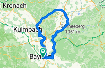 Route in der Bikemap App öffnen