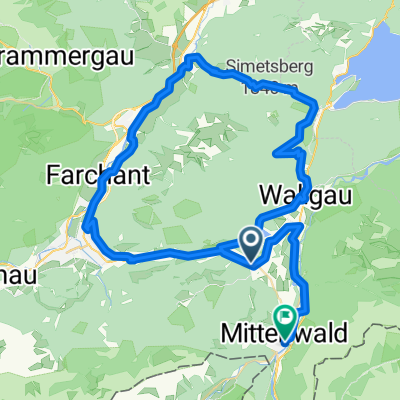 Rundweg Mittenwald - Estergebirge