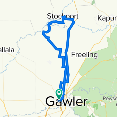 Gawler Belt - Stockport - Templers - Roseworthy - Gawler Belt