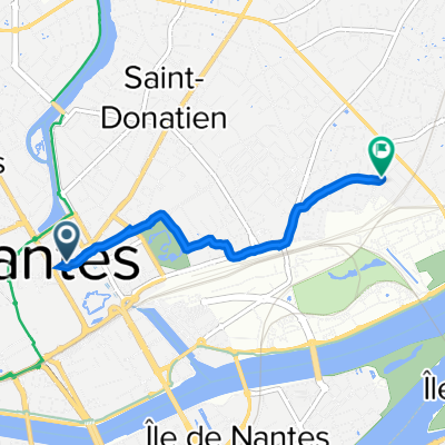 De 2 Rue du Portail, Nantes à 34 Rue Francis de Pressensé, Nantes