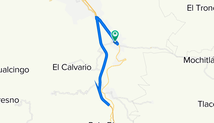 Calle Profesor Ignacio Manuel Altamirano 21, Petaquillas a Calle Profesor Ignacio Manuel Altamirano 16, Petaquillas