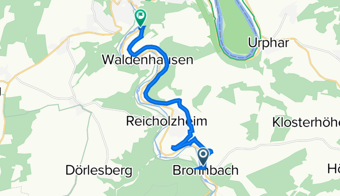 LT 3 Wein und Glaube Bronnbach nach Wertheim