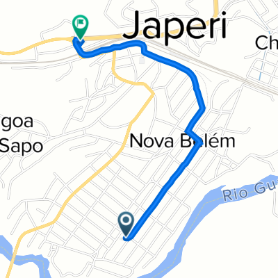 Rua Tobias, 822, Japeri a Rua Antonio Schiavo, 397, Japeri