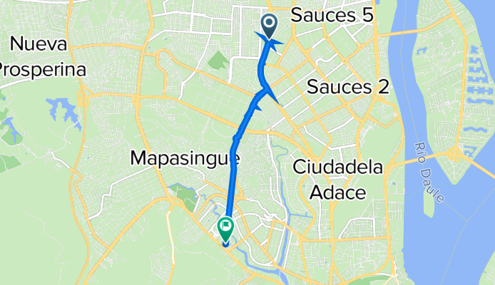 De V3CV+VQ6, Guayaquil a Av. Carlos Julio Arosemena 623, Guayaquil