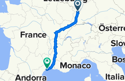 Route in der Bikemap App öffnen