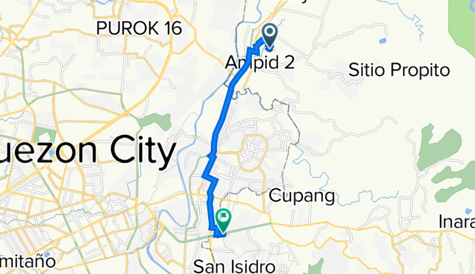 San Mateo to Narra Avenue 10, Cainta