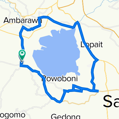 Jalan Wijaya Kusuma 67, Banyubiru to Jalan Wijaya Kusuma No. 45, Banyubiru
