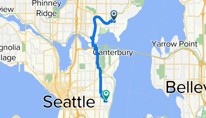 Sand Point Way Northeast 4800, Seattle to East Terrace Street 3302, Seattle