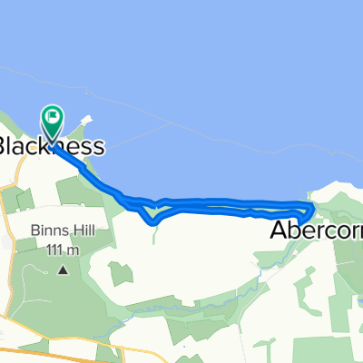 B903, Blackness, Linlithgow to 5 The Guildry, Linlithgow