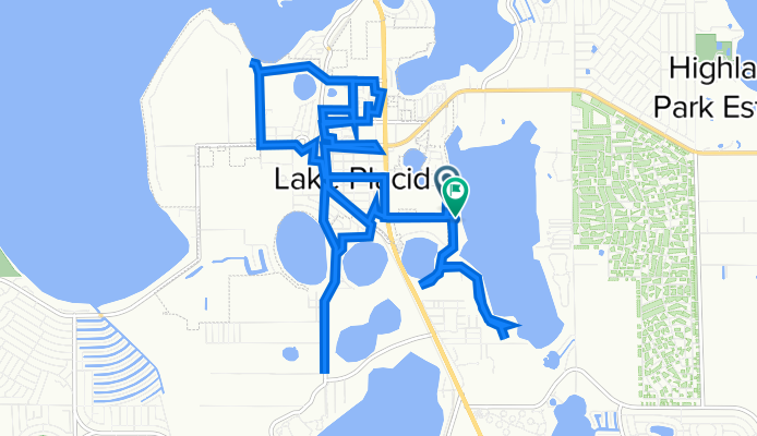 Magnolia Manor Ln, Lake Placid to 204 Huntley Dr, Lake Placid