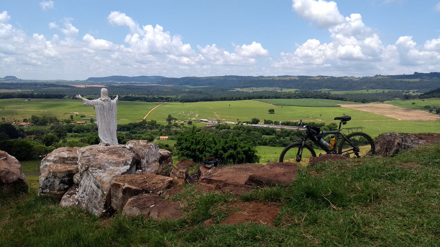 UFSCar até Cristinho em São Carlos. Desvia 800m do Caminho da Fé.