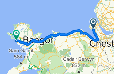 Route in der Bikemap App öffnen