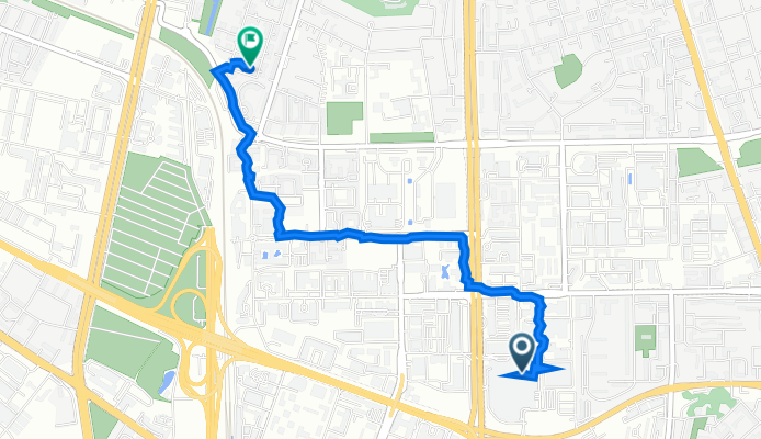 Route to Rajska 1, Warsaw