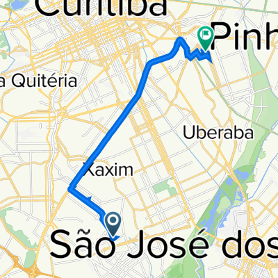 De Rua Irmã Maria Francisca Paolino 390 a Rua Madureira 181