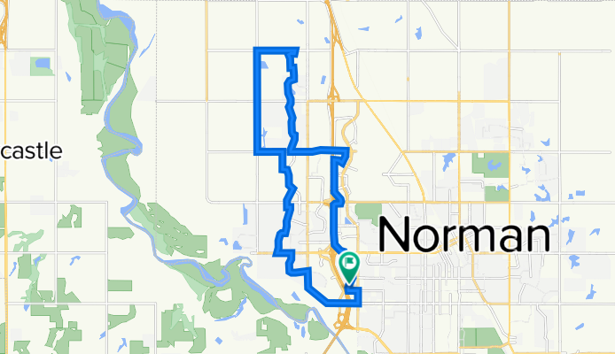 Norman 15 miles