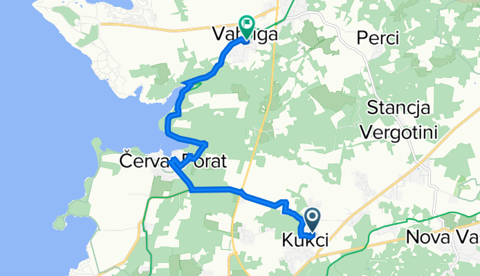 Kestenova ulica 14b, PoreÄ to Ulica Istarske Kontrade 32, Vabriga