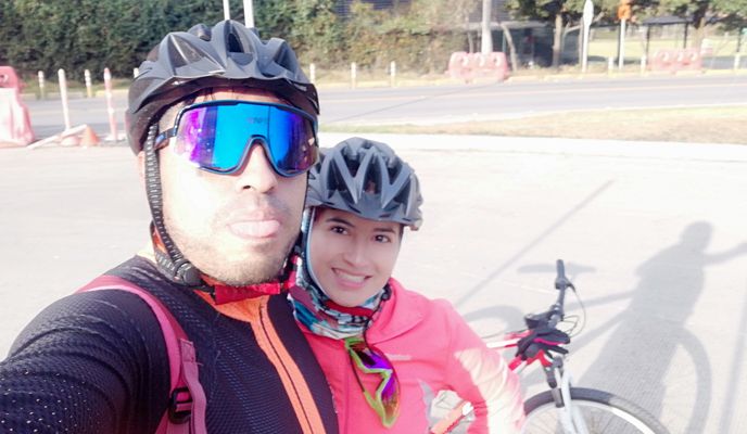 Zdjęcie 1 trasy Bikemap „casa - la caro” Zdjęcie 1 trasy Bikemap „casa - la caro”