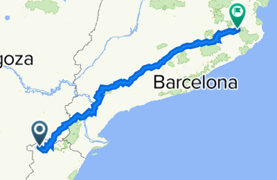 Route in der Bikemap App öffnen