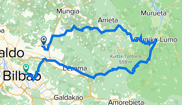 bikemap_bilbao-airport_guernika_bilbao