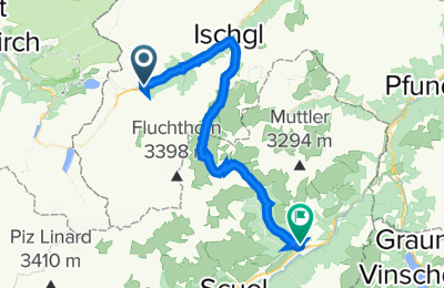 Route in der Bikemap App öffnen